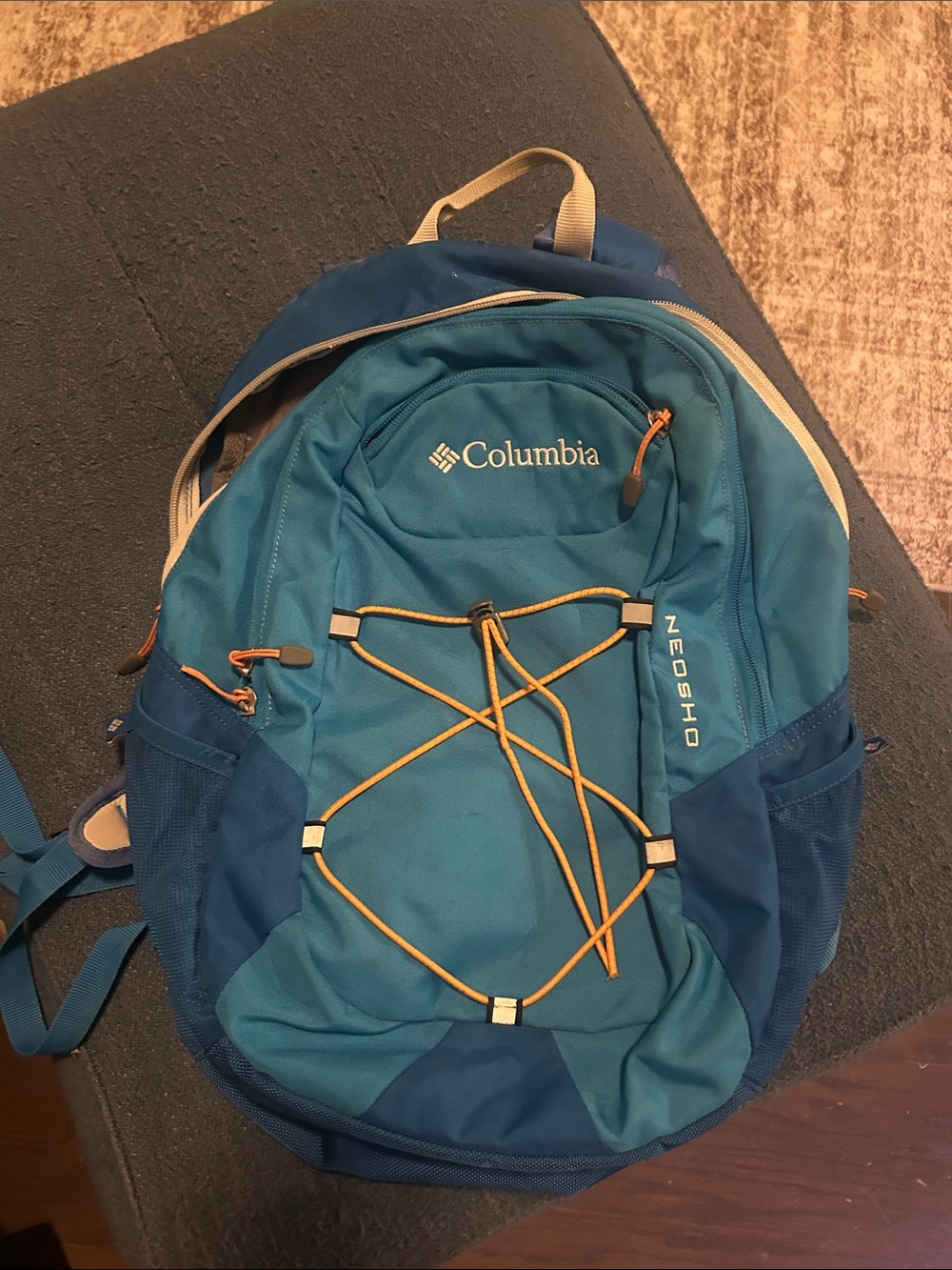 Columbia Teal and Orange Neosho Daypack